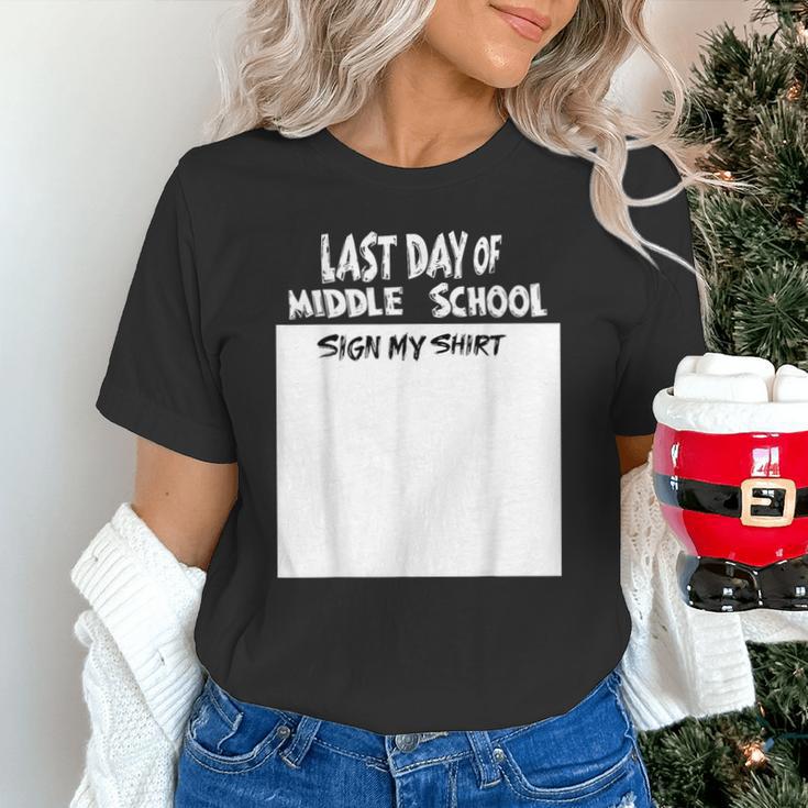 Fun Last Day Of School Sign My Shirt Back To School Cool Unisex T-Shirt Fun Last Day Of School Sign My Shirt Back To School Cool Unisex T-Shirt