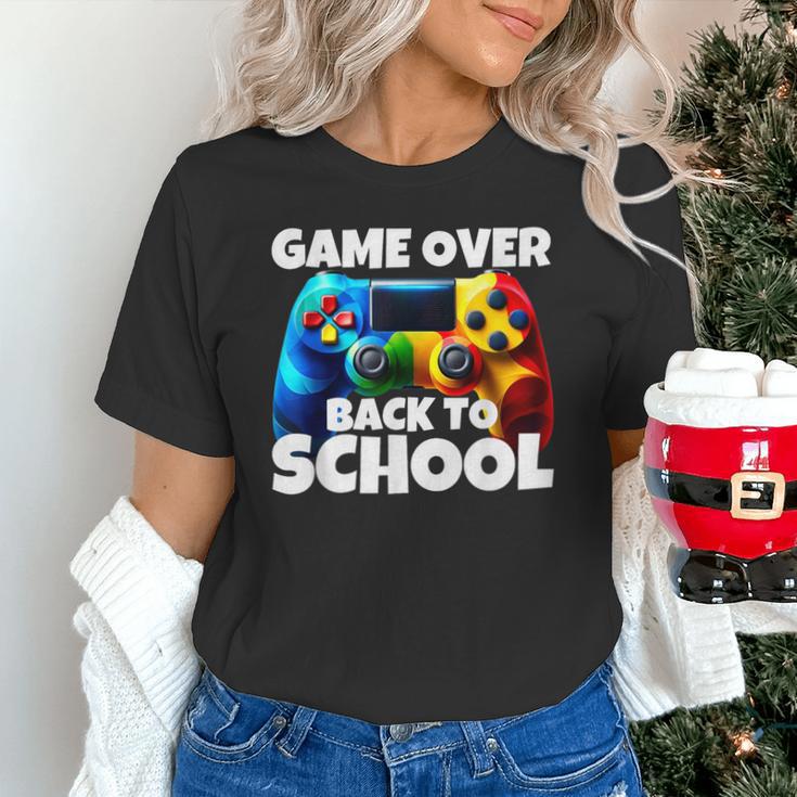 Game Over Back To School Gaming Controller Kids Gamer Unisex T-Shirt Game Over Back To School Gaming Controller Kids Gamer Unisex T-Shirt