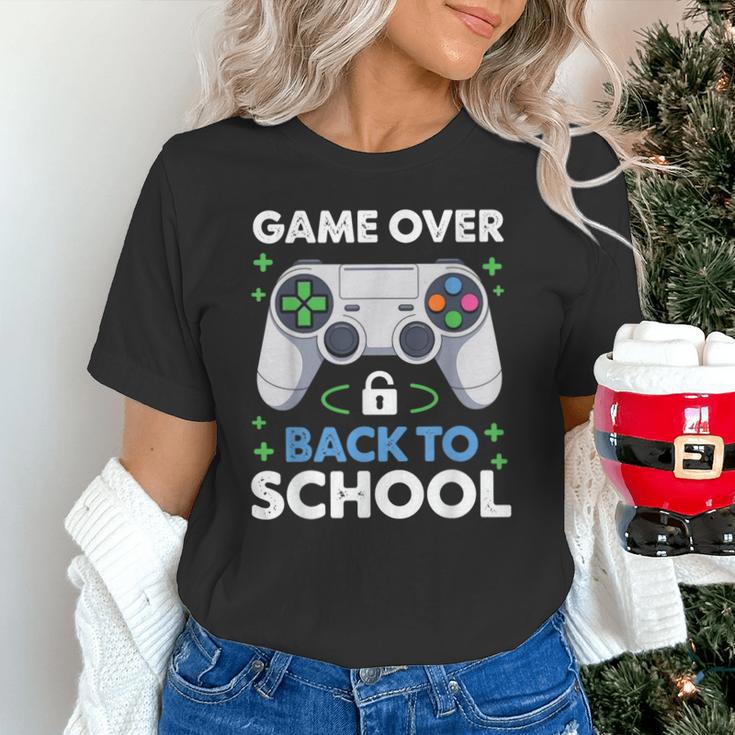Game Over Back To School Kids First Day School Unisex T-Shirt Game Over Back To School Kids First Day School Unisex T-Shirt