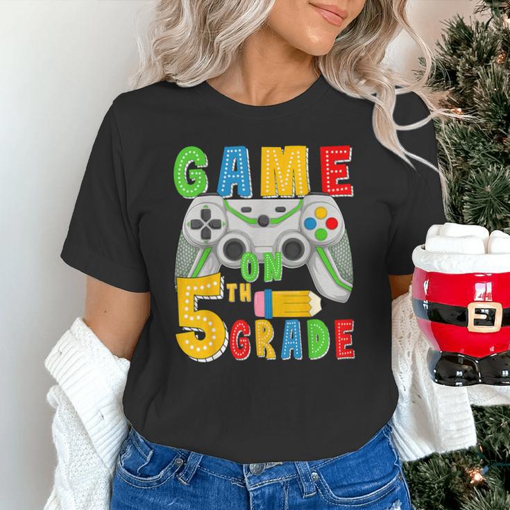 Game On Fifth Grade Back To School Gamer 5th Grade Boys Kids Unisex T-Shirt Game On Fifth Grade Back To School Gamer 5th Grade Boys Kids Unisex T-Shirt