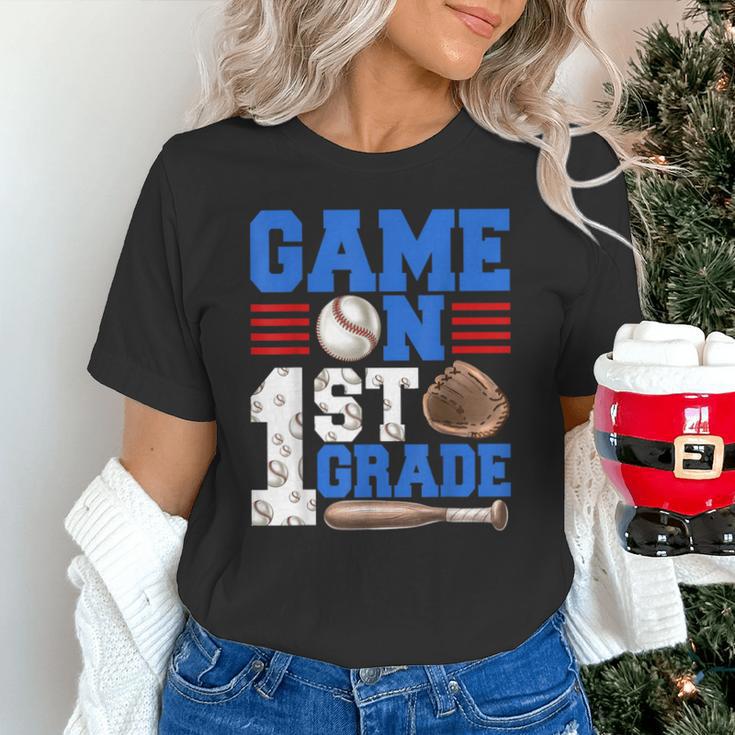 Game On First Grade Boy Baseball Back To School Unisex T-Shirt Game On First Grade Boy Baseball Back To School Unisex T-Shirt