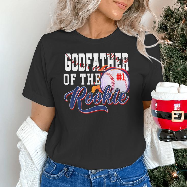 Godfather Rookie Of Year 1st Birthday Baseball Theme Unisex T-Shirt