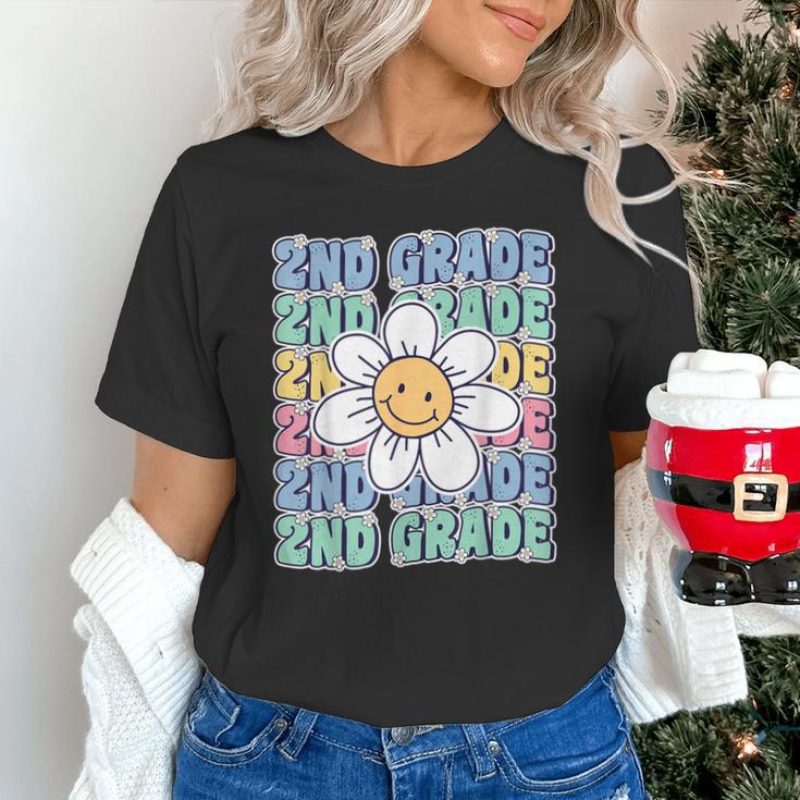 Groovy 2nd Grade Back To School First Day Of Second Grade Unisex T-Shirt