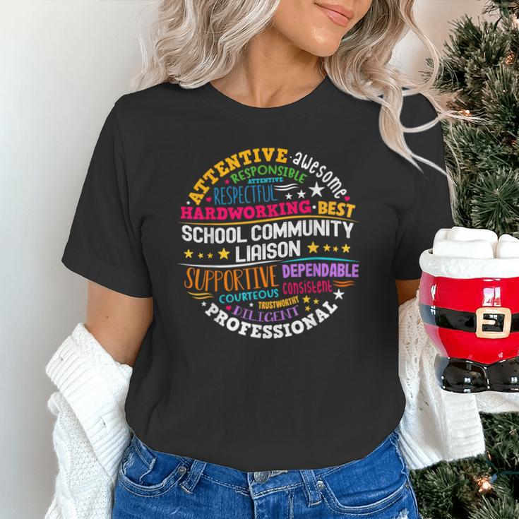 Groovy School Community Liaison Back To School Appreciation Unisex T-Shirt Groovy School Community Liaison Back To School Appreciation Unisex T-Shirt
