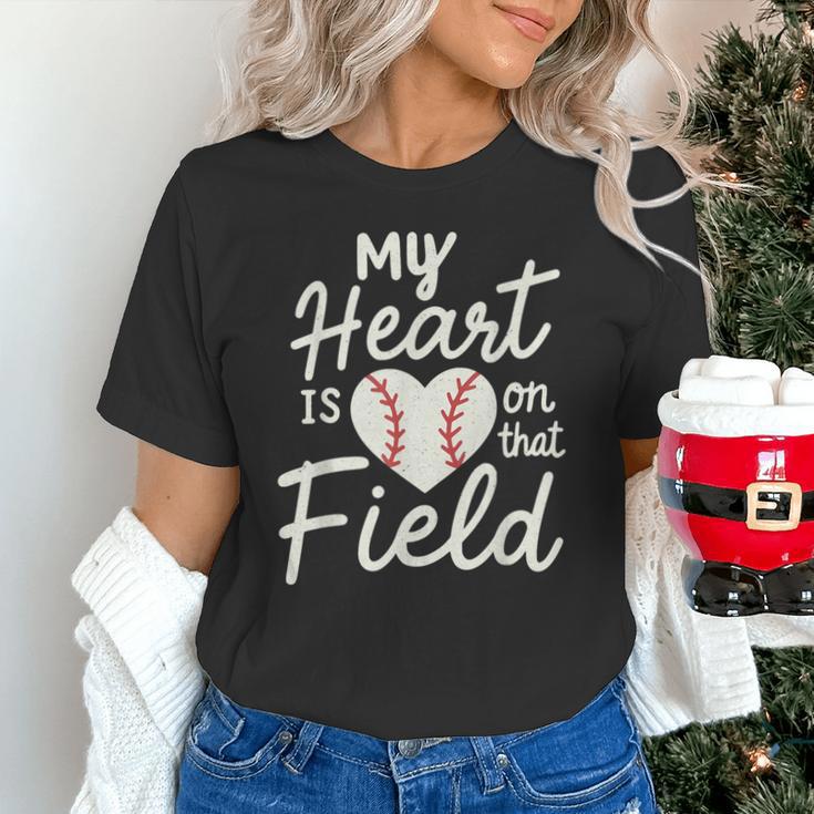 My Heart Is On That Field Baseball Unisex T-Shirt My Heart Is On That Field Baseball Unisex T-Shirt