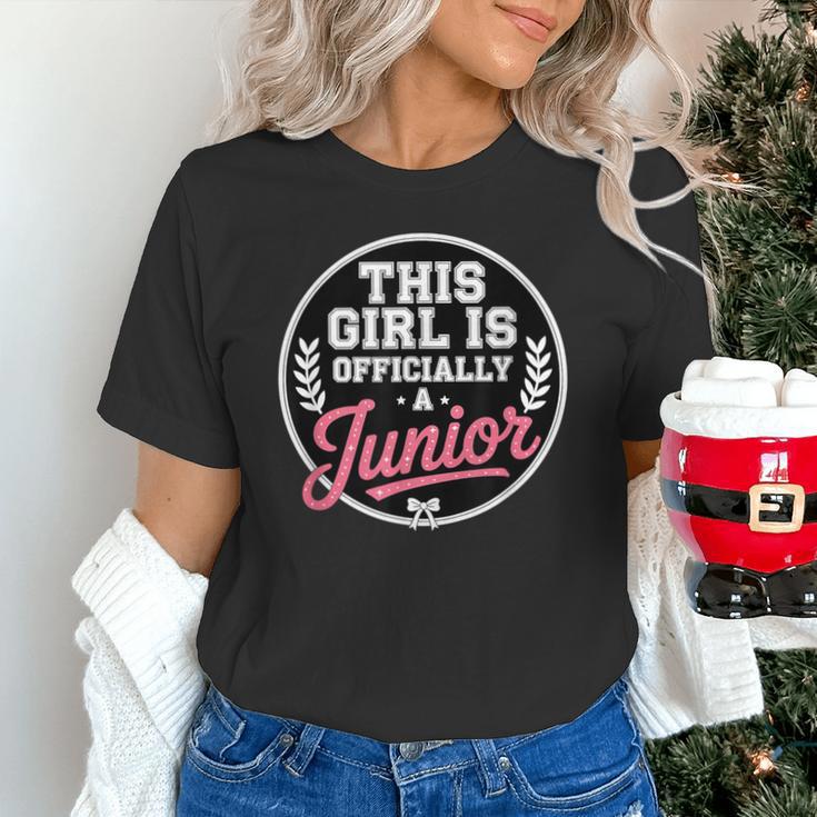 Highschool Girls Back To School 2025 First Day A Junior Unisex T-Shirt
