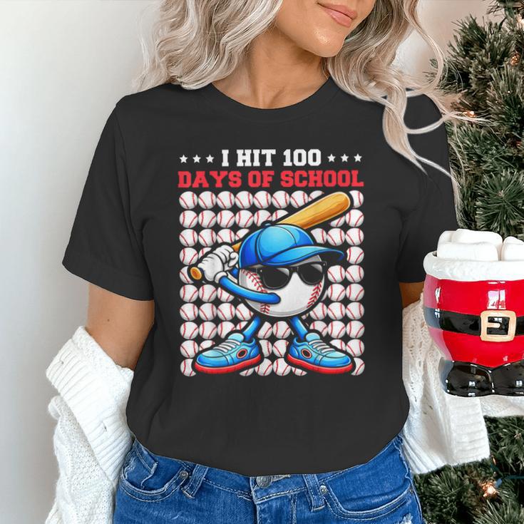 I Hit 100 Days Of School Baseball Player Kids Boys Son Unisex T-Shirt I Hit 100 Days Of School Baseball Player Kids Boys Son Unisex T-Shirt