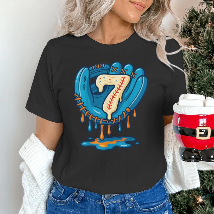 Ice Cream Baseball Glove 7th Birthday Edition Unisex T-Shirt