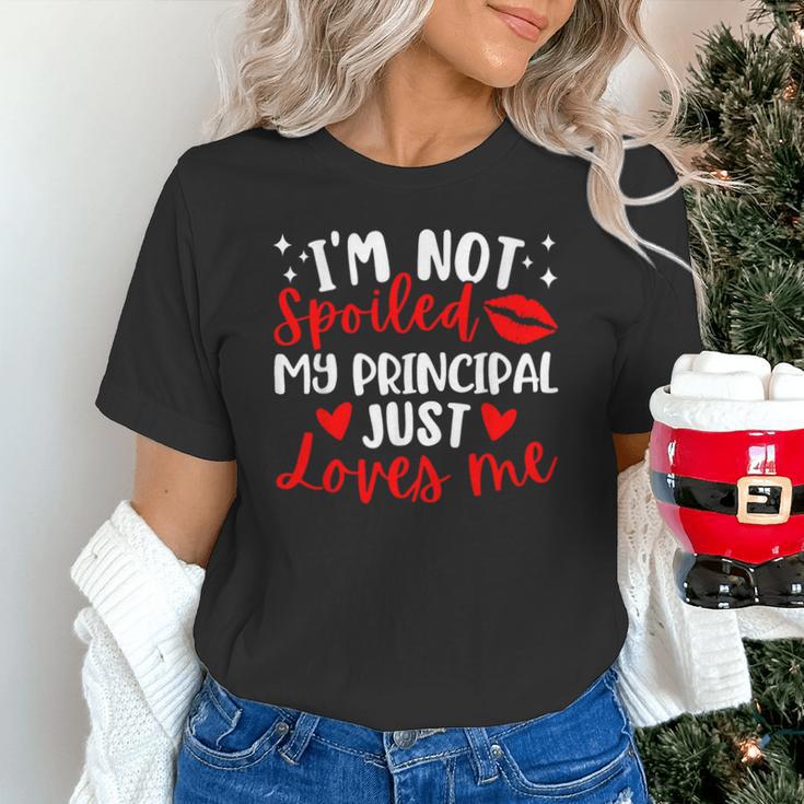 I'm Not Spoiled My Principal Just Loves Me Back To School Unisex T-Shirt