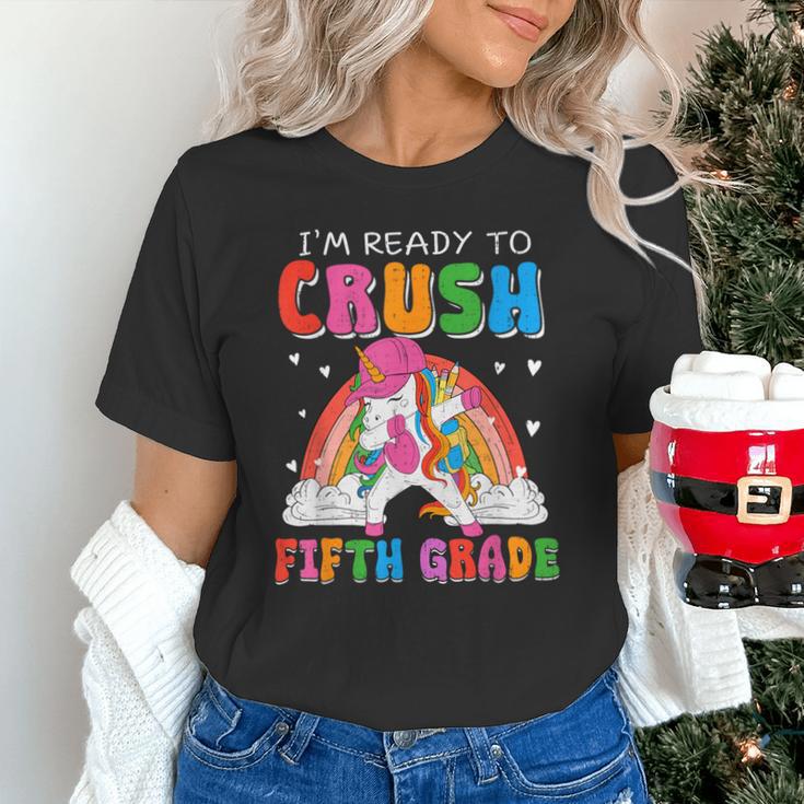 I'm Ready To Crush Fifth Grade Unicorn Back To School Girl Unisex T-Shirt I'm Ready To Crush Fifth Grade Unicorn Back To School Girl Unisex T-Shirt