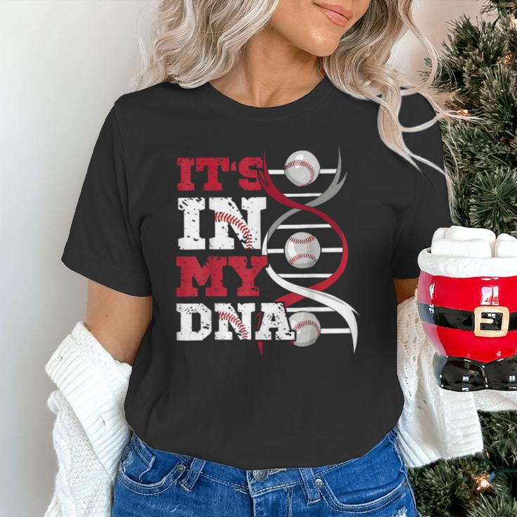 ITS In My DNA Baseball Sport Player Saying Baseball Fan Unisex T-Shirt ITS In My DNA Baseball Sport Player Saying Baseball Fan Unisex T-Shirt