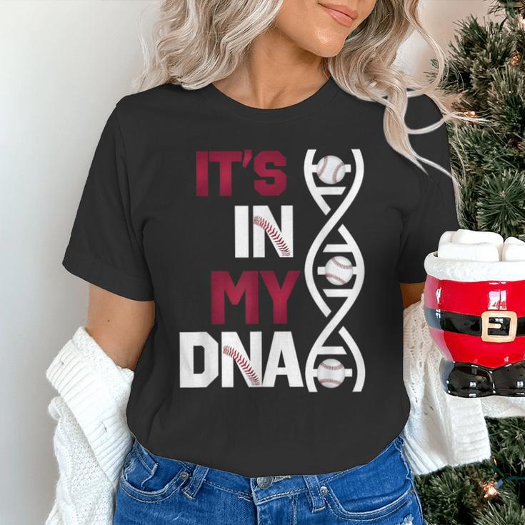 ITS In My DNA Baseball Sport Player Saying Unisex T-Shirt ITS In My DNA Baseball Sport Player Saying Unisex T-Shirt