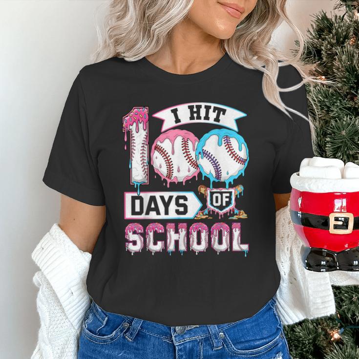 Kids 100 Days Of School Boys 100th Day Baseball Drip Toddler Unisex T-Shirt Kids 100 Days Of School Boys 100th Day Baseball Drip Toddler Unisex T-Shirt