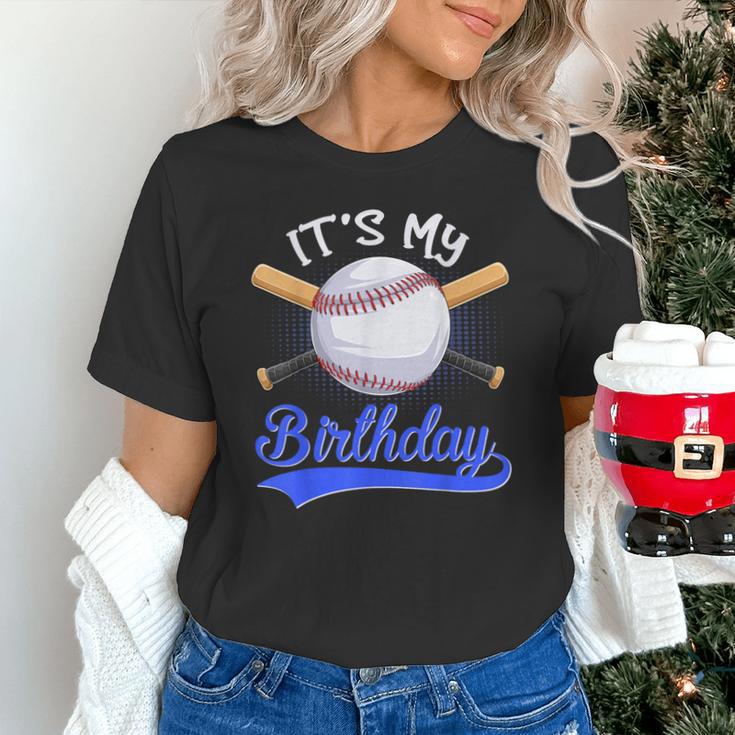 Kids 8th Baseball Birthday Party Boys Sport Fan 8 Years Old Unisex T-Shirt