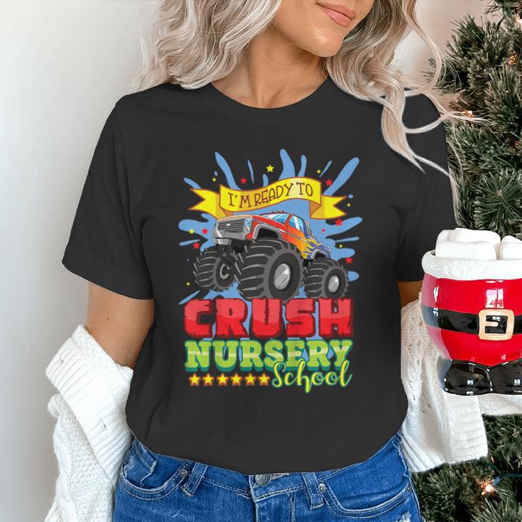 Kids Back To School Monster Truck Nursery Ready Crush First Day Unisex T-Shirt Kids Back To School Monster Truck Nursery Ready Crush First Day Unisex T-Shirt