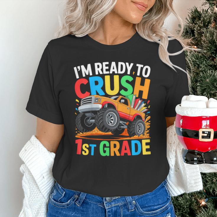 Kids I'm Ready To Crush 1st Grade Shirt Back To School Boy Unisex T-Shirt Kids I'm Ready To Crush 1st Grade Shirt Back To School Boy Unisex T-Shirt