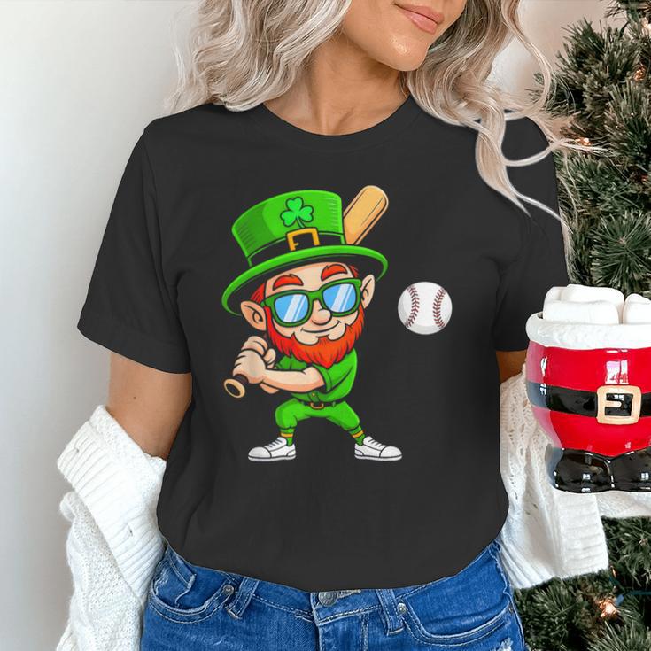 Kids St Patricks Day Shirt Leprechaun Baseball Boys Men Unisex T-Shirt