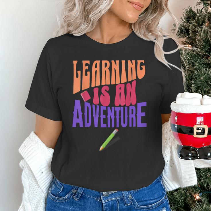 Learning Back To School Is a Motivational Unisex T-Shirt Learning Back To School Is a Motivational Unisex T-Shirt
