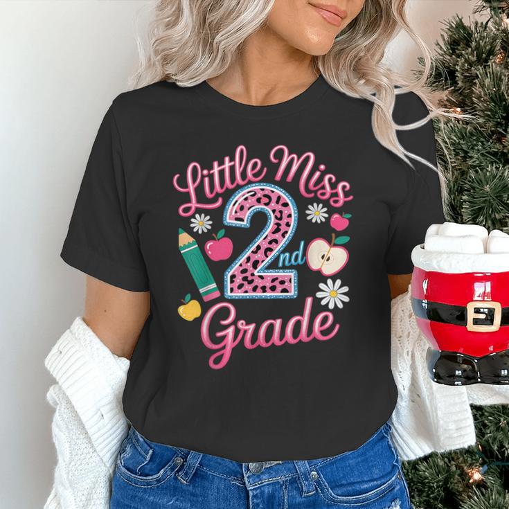 Little Miss 2nd Grade Grader Girls 1st Day Back To School Unisex T-Shirt Little Miss 2nd Grade Grader Girls 1st Day Back To School Unisex T-Shirt