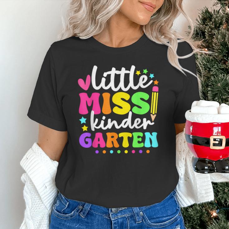 Little Miss Kindergarten Kids Girls Pencil Back To School Unisex T-Shirt Little Miss Kindergarten Kids Girls Pencil Back To School Unisex T-Shirt