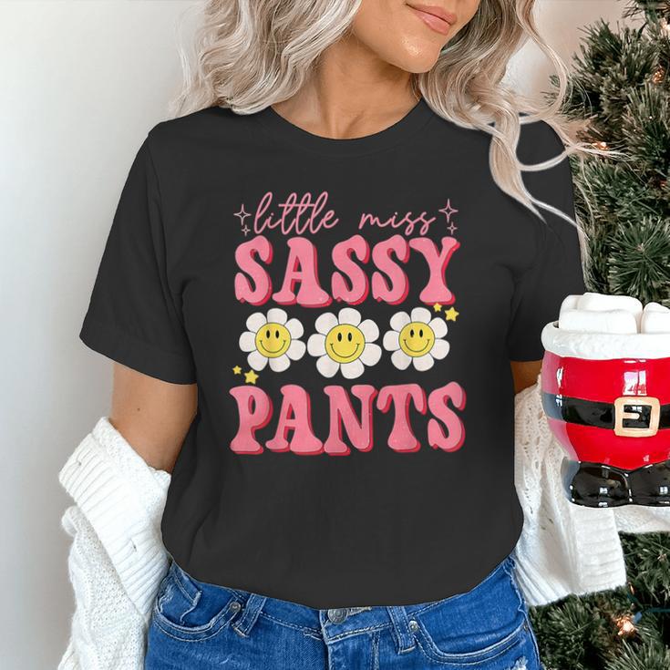 Little Miss Sassy Pants Back To School Girls Unisex T-Shirt