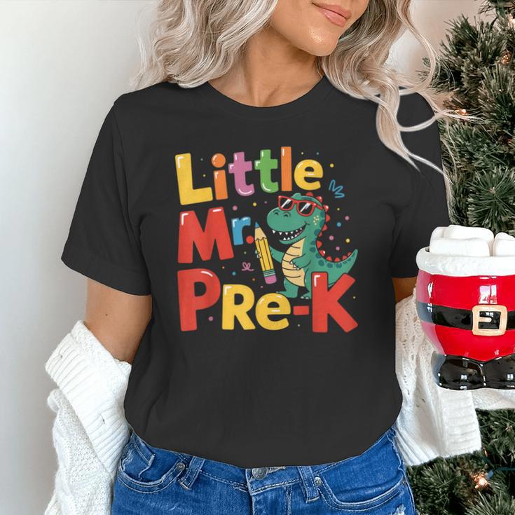 Little Mr Pre-K Dino Back To School Unisex T-Shirt Little Mr Pre-K Dino Back To School Unisex T-Shirt