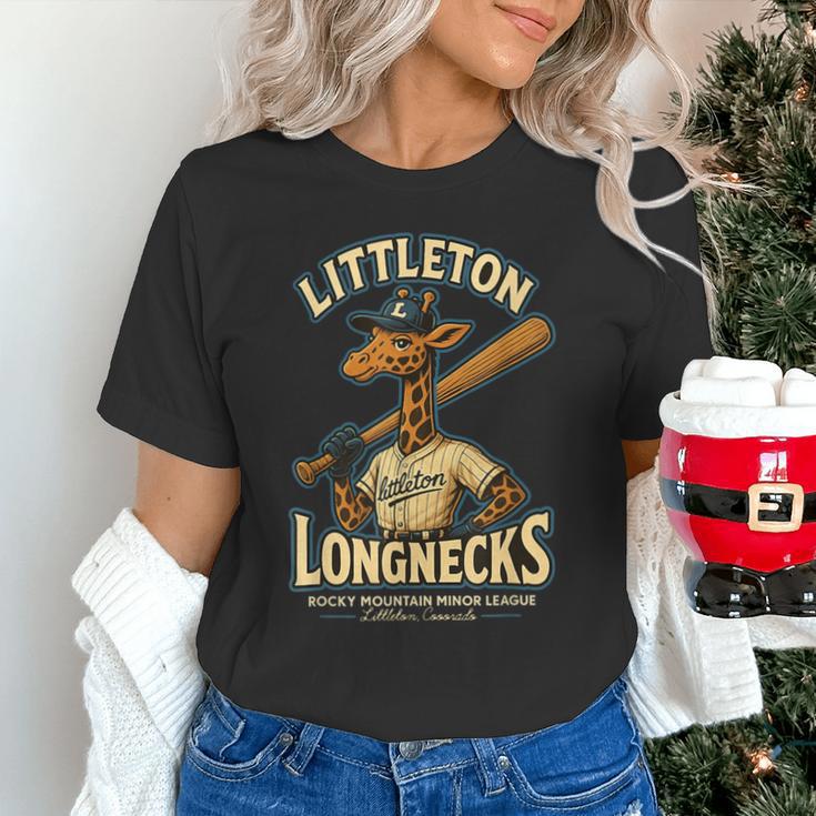 Littleton Longnecks Retro Minor League Baseball Unisex T-Shirt Littleton Longnecks Retro Minor League Baseball Unisex T-Shirt