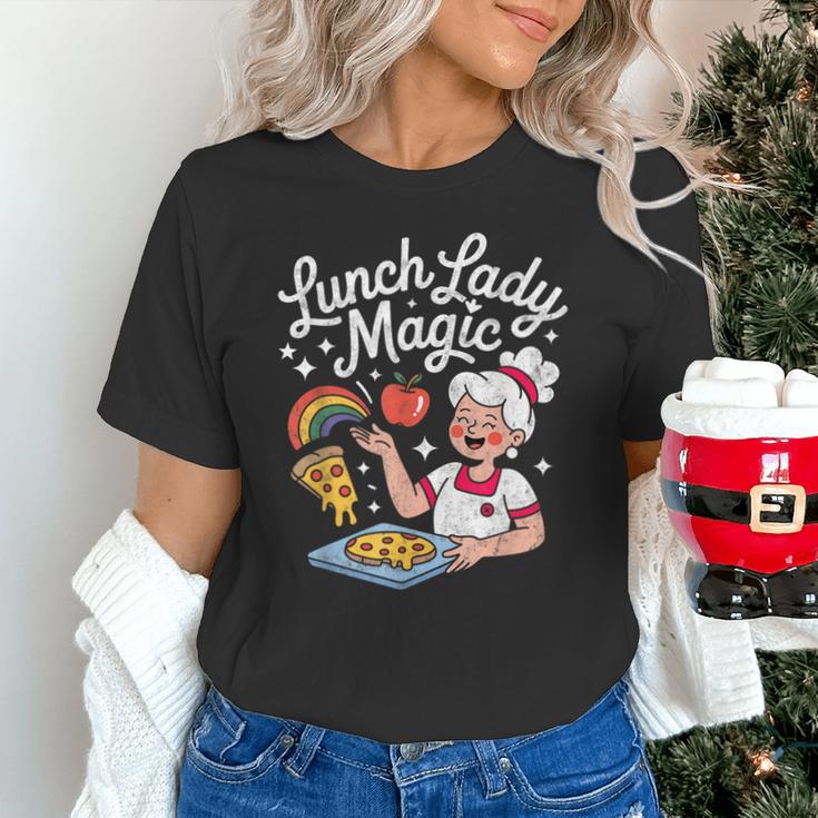 Lunch Lady Magic Cafeteria Worker Back To School Women Girls Unisex T-Shirt
