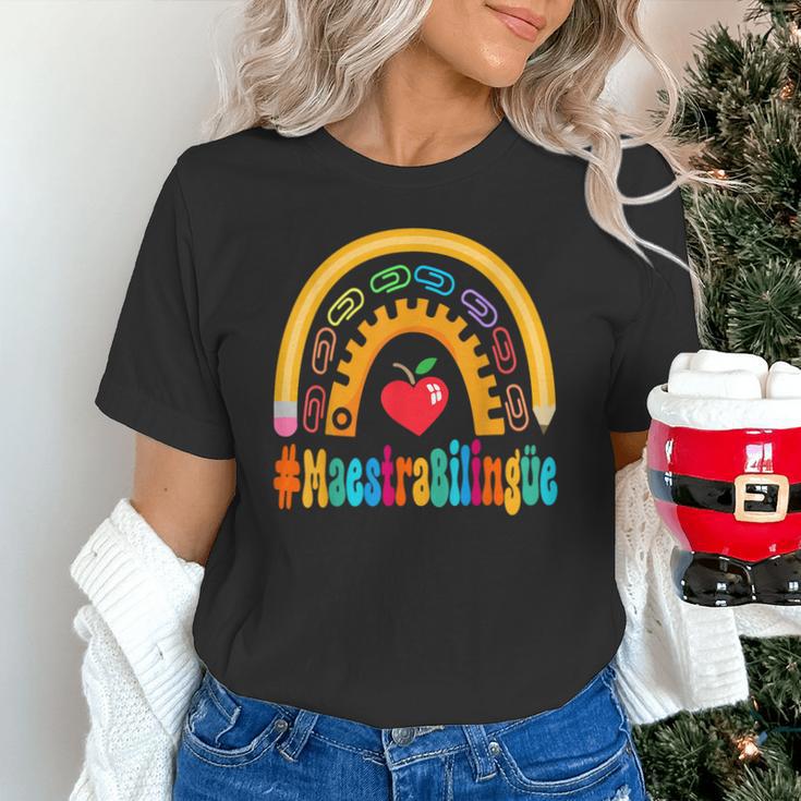 Maestra Bilingüe Appreciation Week Back To School Unisex T-Shirt