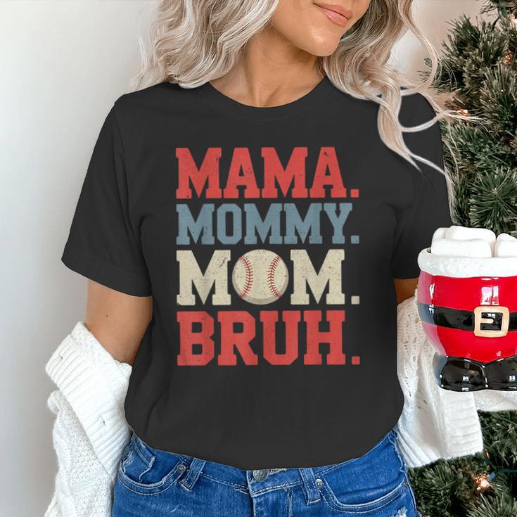 Mama Mommy Mom Bruh Baseball For Women Grandma Mother's Day Unisex T-Shirt Mama Mommy Mom Bruh Baseball For Women Grandma Mother's Day Unisex T-Shirt