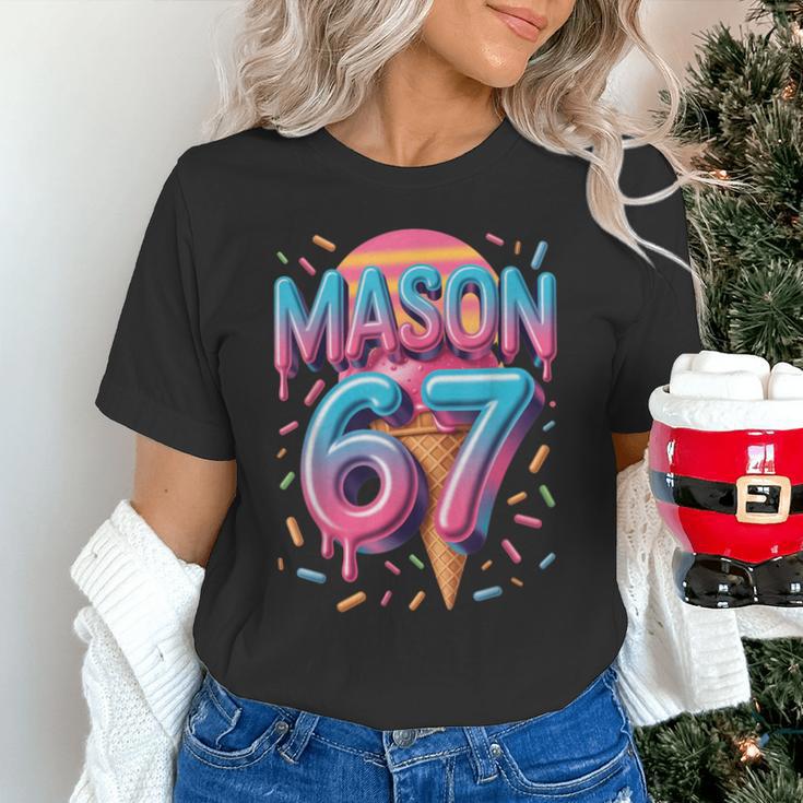 Mason 67 Meme Ice Cream Baseball Drip Unisex T-Shirt