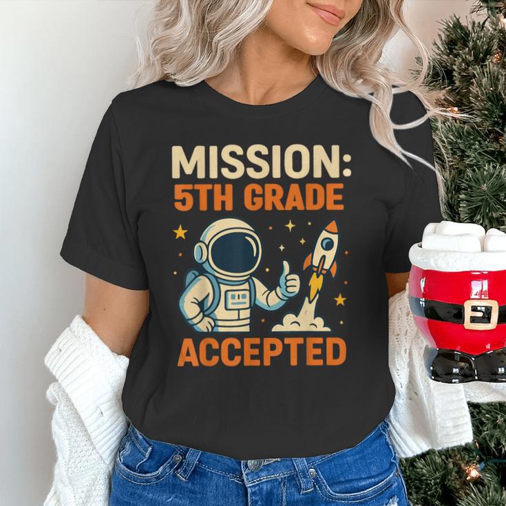 Mission Fifth 5th Grade Accepted Astronaut Back To School Unisex T-Shirt Mission Fifth 5th Grade Accepted Astronaut Back To School Unisex T-Shirt