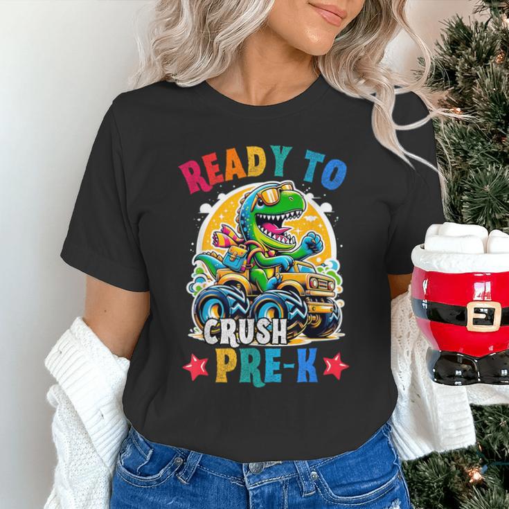 Monster Truck Dinosaur Boys Back To School Crush Pre-k Kids Unisex T-Shirt Monster Truck Dinosaur Boys Back To School Crush Pre-k Kids Unisex T-Shirt