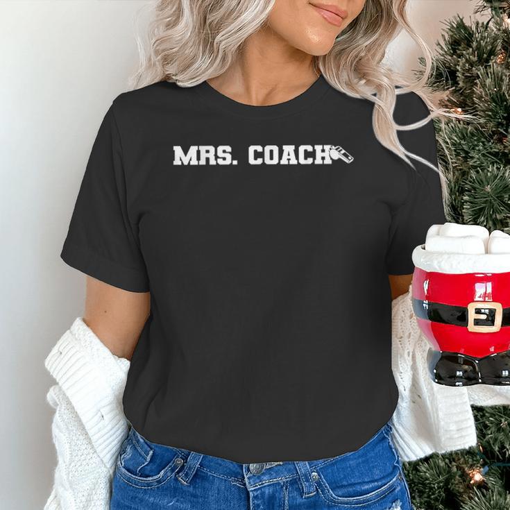 Mrs Coach Football Basketball Baseball Coach Wife Unisex T-Shirt Mrs Coach Football Basketball Baseball Coach Wife Unisex T-Shirt