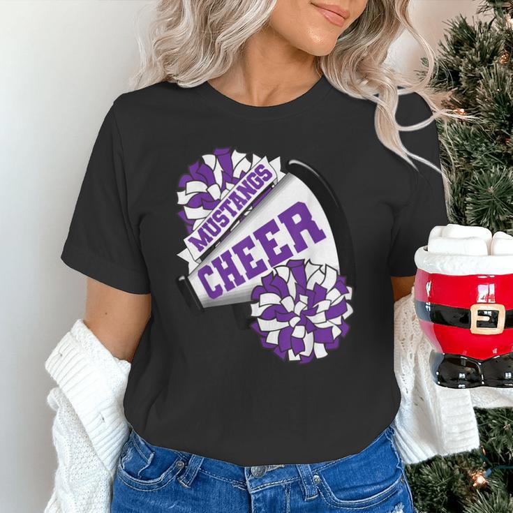 Mustangs Cheer Back To School Cheerleading Spirit P Unisex T-Shirt Mustangs Cheer Back To School Cheerleading Spirit P Unisex T-Shirt