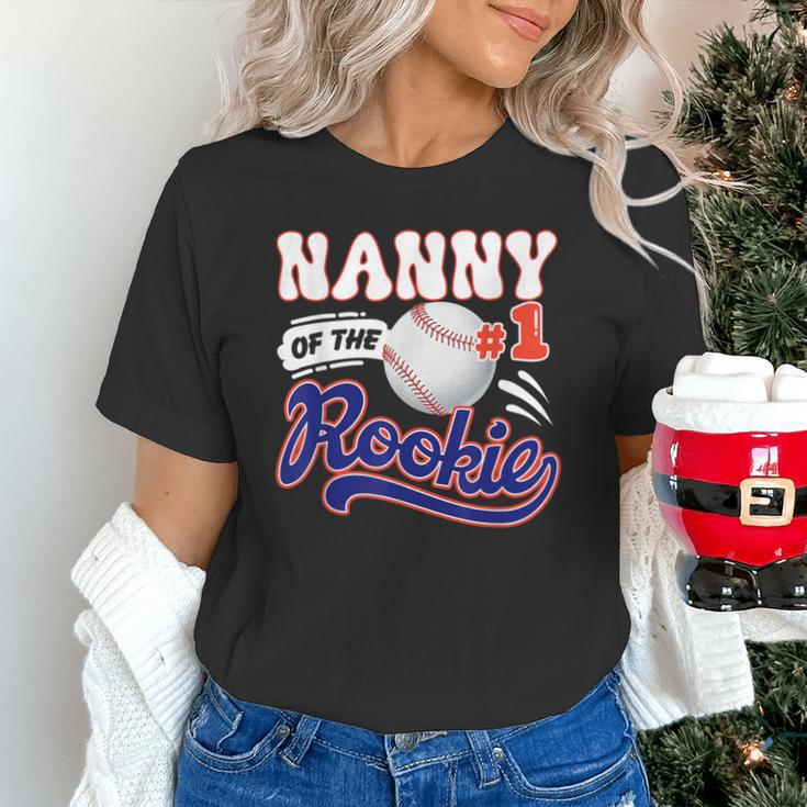 Nanny Rookie Of Year 1st Birthday Baseball Theme Matching Unisex T-Shirt Nanny Rookie Of Year 1st Birthday Baseball Theme Matching Unisex T-Shirt