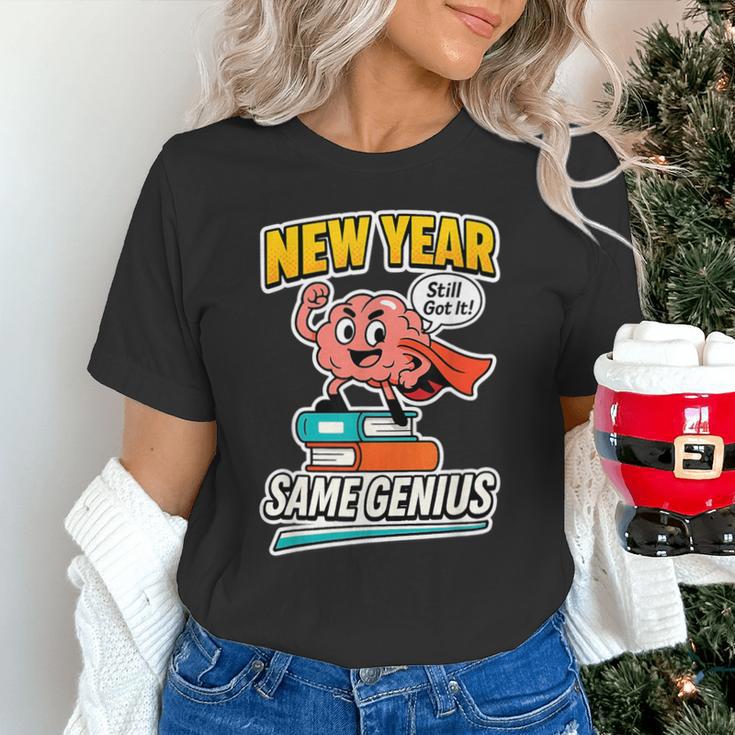 New Year Same Genius Confident Back To School Vibe Unisex T-Shirt New Year Same Genius Confident Back To School Vibe Unisex T-Shirt