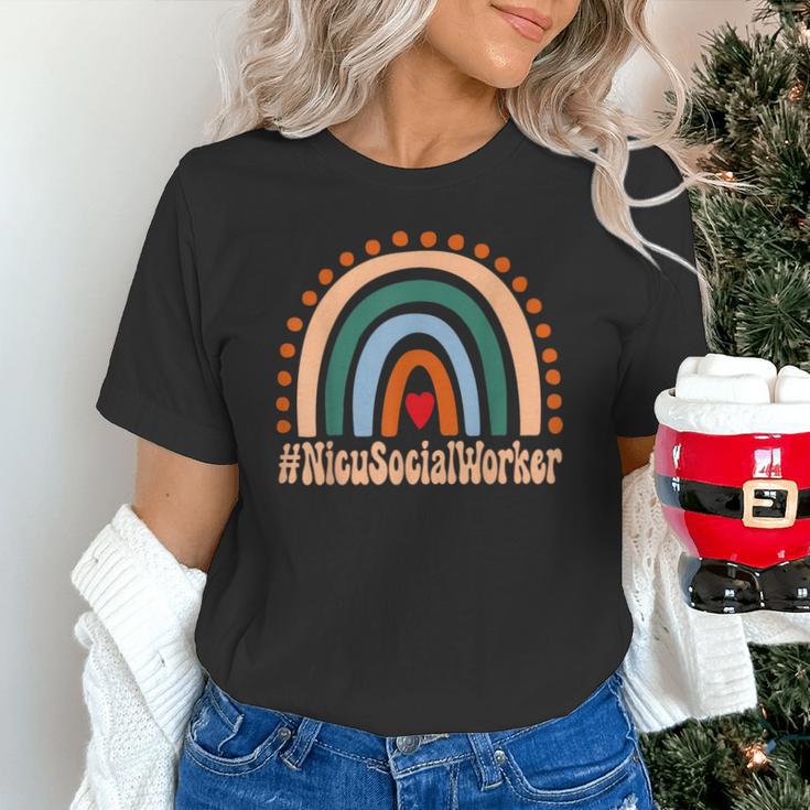 Nicu Social Worker Rainbow Appreciation Day Back To School Unisex T-Shirt Nicu Social Worker Rainbow Appreciation Day Back To School Unisex T-Shirt