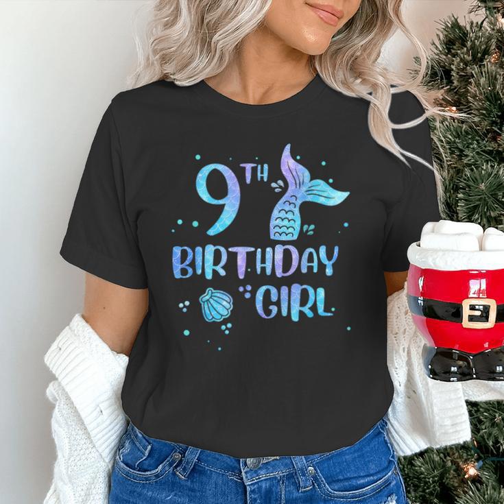 Ninth Birthday Girl Mermaid 9th Toddler's Back To School Unisex T-Shirt