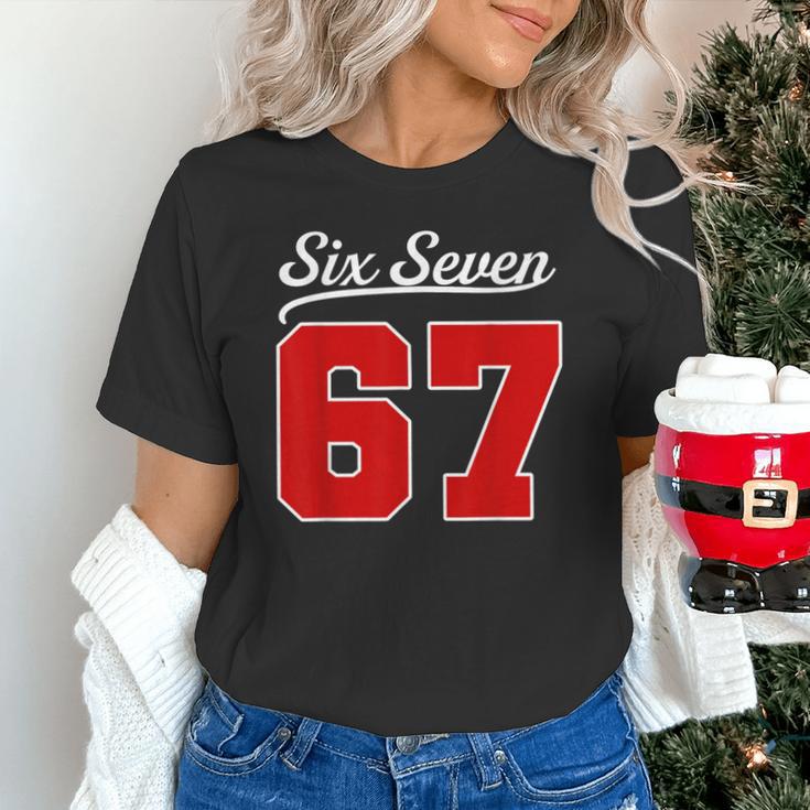 Number 67 Numbered Six Seven Baseball Jersey Style Team 67 Unisex T-Shirt Number 67 Numbered Six Seven Baseball Jersey Style Team 67 Unisex T-Shirt