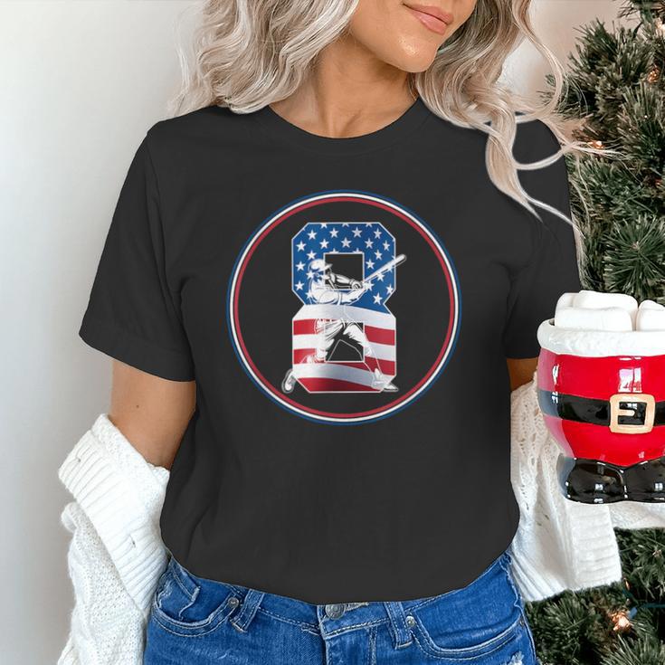 Number 8 Years Baseball 8TH Birthday Unisex T-Shirt Number 8 Years Baseball 8TH Birthday Unisex T-Shirt