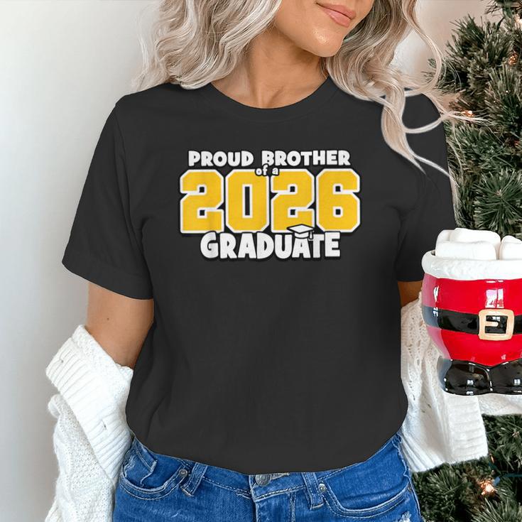 Proud Brother Of 2026 Graduate Matching Back To School GY Unisex T-Shirt Proud Brother Of 2026 Graduate Matching Back To School GY Unisex T-Shirt