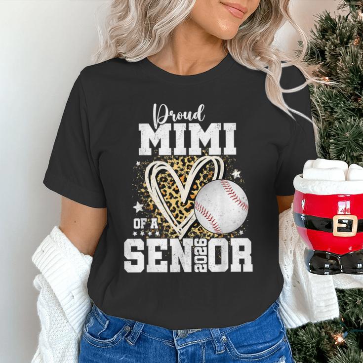 Proud Mimi Of A 2026 Senior Baseball Graduation Leopard Unisex T-Shirt