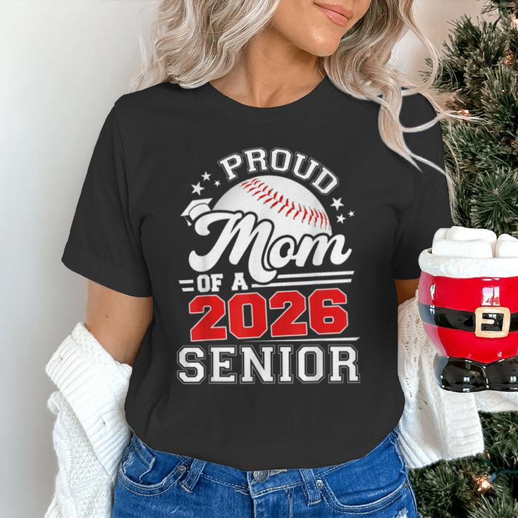 Proud Mom Of A 2026 Senior Baseball Graduation 2026 Unisex T-Shirt