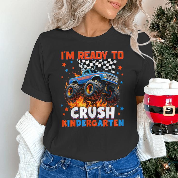 Ready To Crush Kindergarten Monster Truck Back To School Boy Unisex T-Shirt Ready To Crush Kindergarten Monster Truck Back To School Boy Unisex T-Shirt