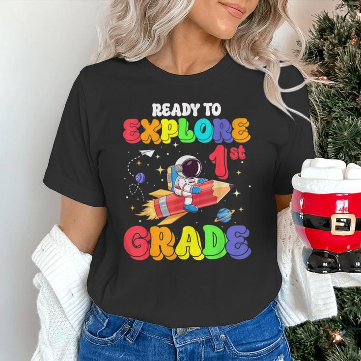 Ready To Explore 1st Grade Astronaut Back To School Unisex T-Shirt Ready To Explore 1st Grade Astronaut Back To School Unisex T-Shirt