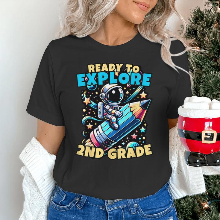 Ready To Explore 2nd Grade Kids Astronaut Back To School Unisex T-Shirt Ready To Explore 2nd Grade Kids Astronaut Back To School Unisex T-Shirt