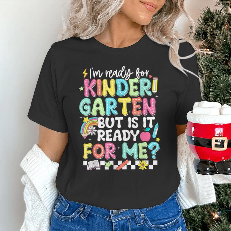 Ready For Kindergarten But Is It Ready For Me Back To School Unisex T-Shirt Ready For Kindergarten But Is It Ready For Me Back To School Unisex T-Shirt