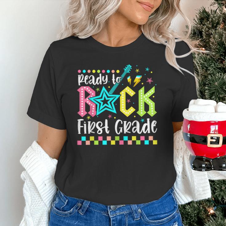 Ready To Rock First Grade Back To School 1st Grade Boys Kids Unisex T-Shirt