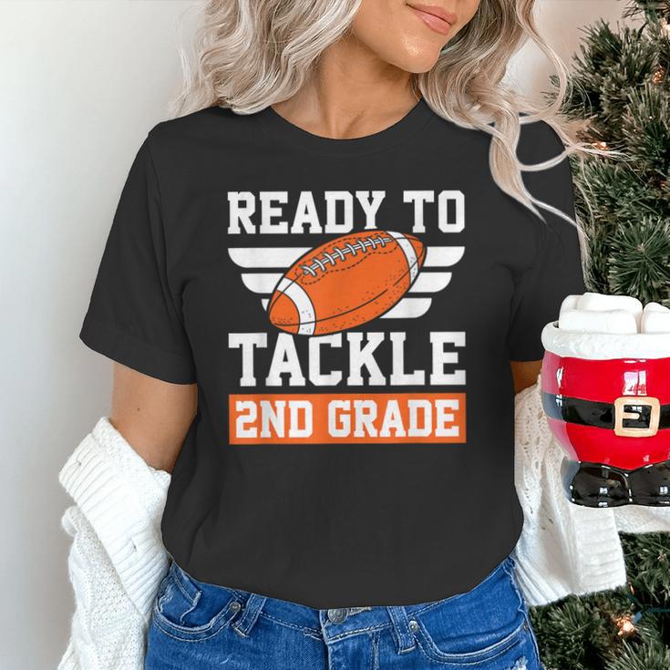 Ready To Tackle 2nd Grade Back To School Kids Football Unisex T-Shirt Ready To Tackle 2nd Grade Back To School Kids Football Unisex T-Shirt